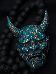 Japanese Hannya- Noh Mask Pendant Necklace