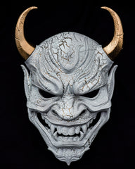 White Dragon - Hannya Mask, Japanese Traditional Collectible Mask